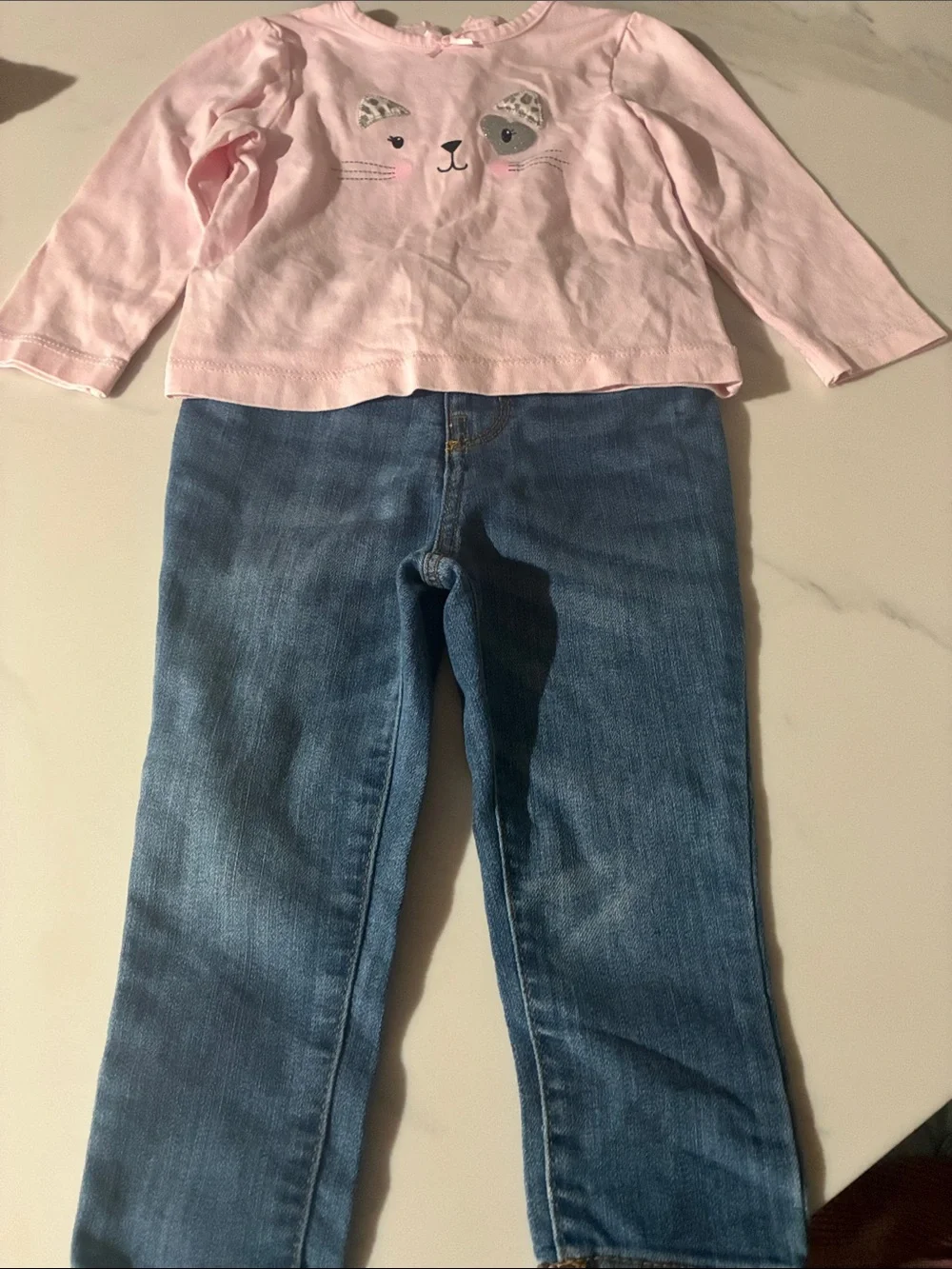 12pc/18months girls clothing mix and match and sneakers size 4